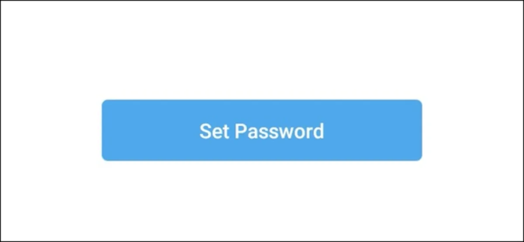Set Password option