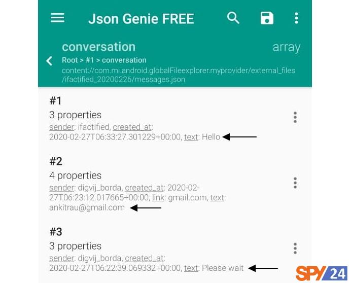 Json Genie App